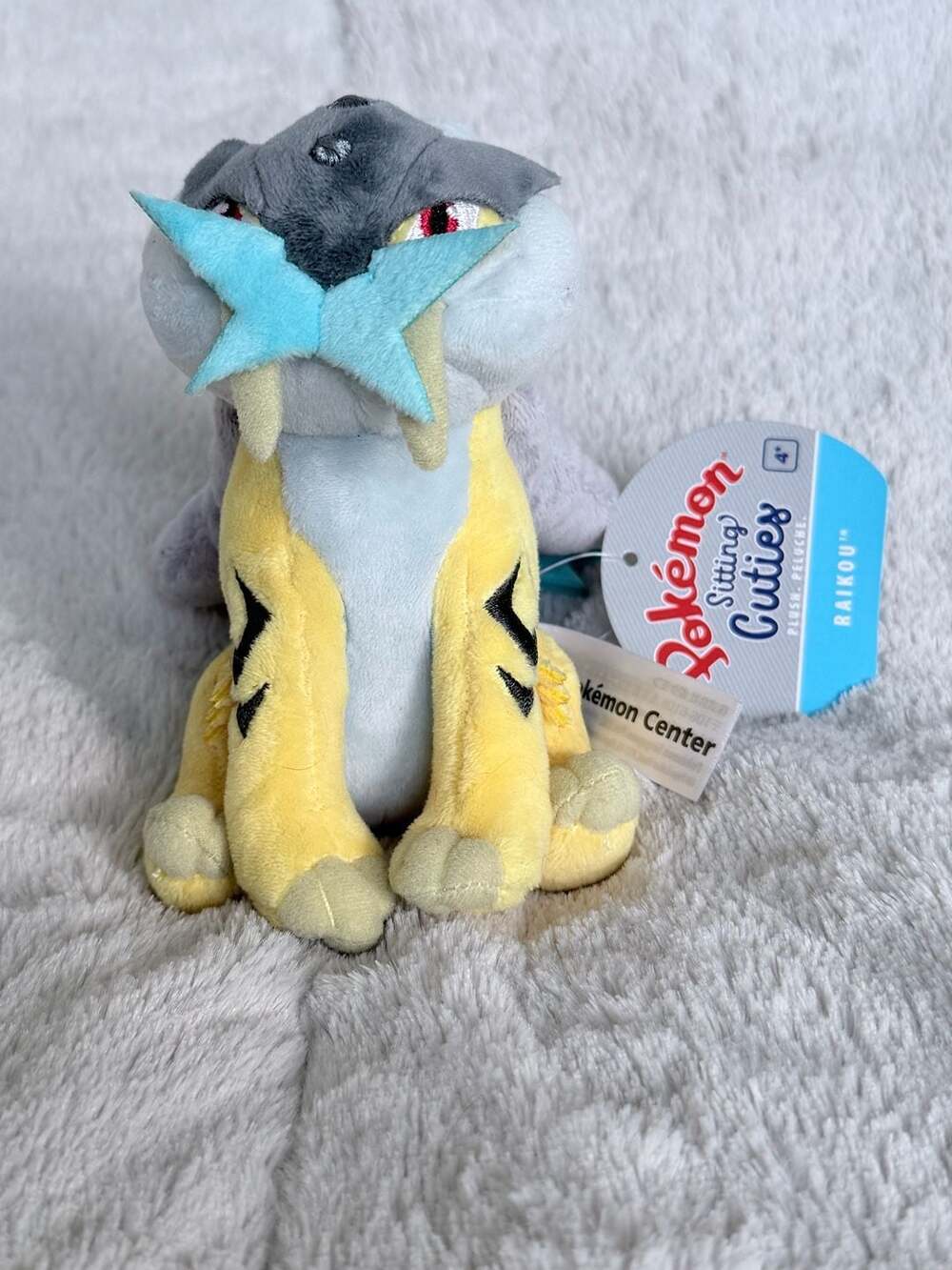 Pokémon Center Sitting Cuties Raikou Plush